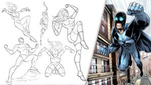 draw the dynamic poses